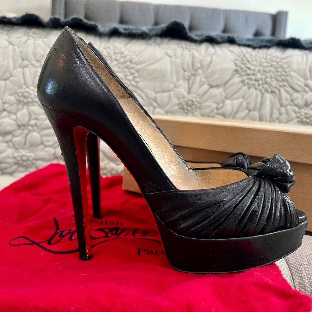 Christian louboutin Greissmo knotted pump 37.5